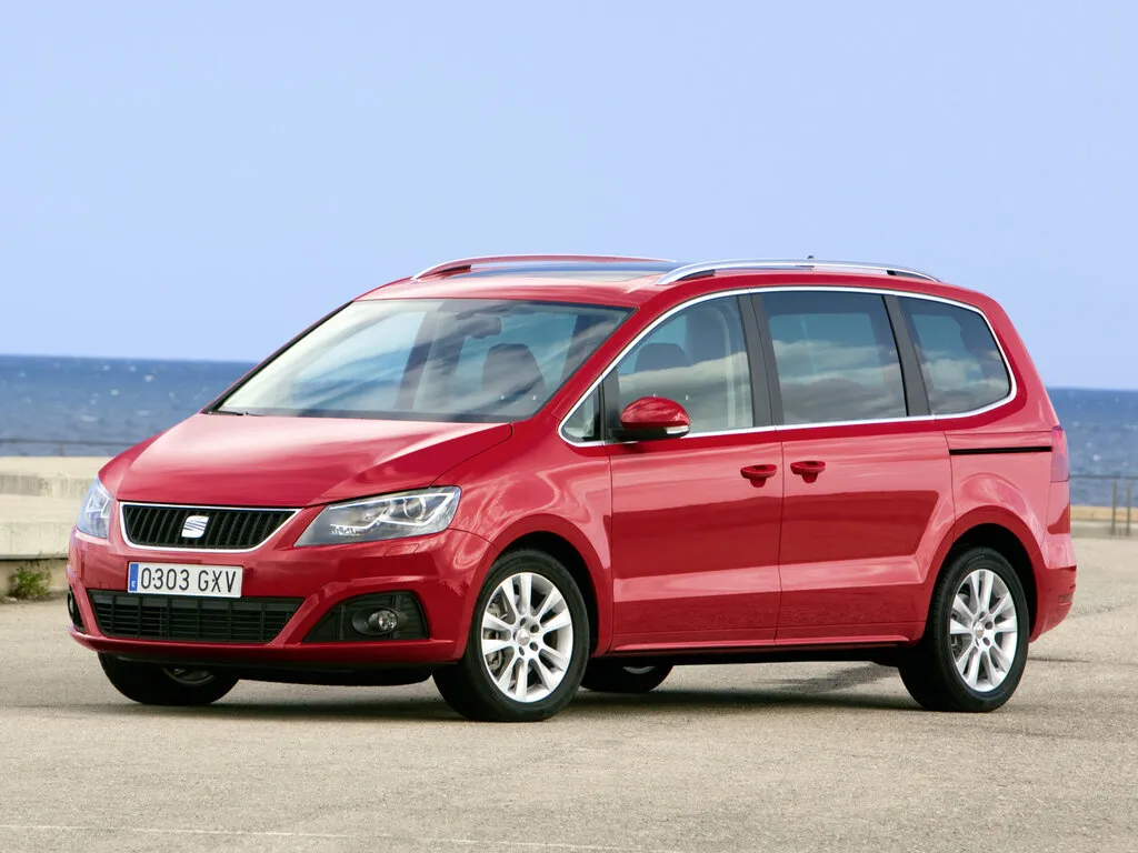 SEAT Alhambra 2010, минивэн, 2 поколение, 7N (09.2010 - 05.2015)