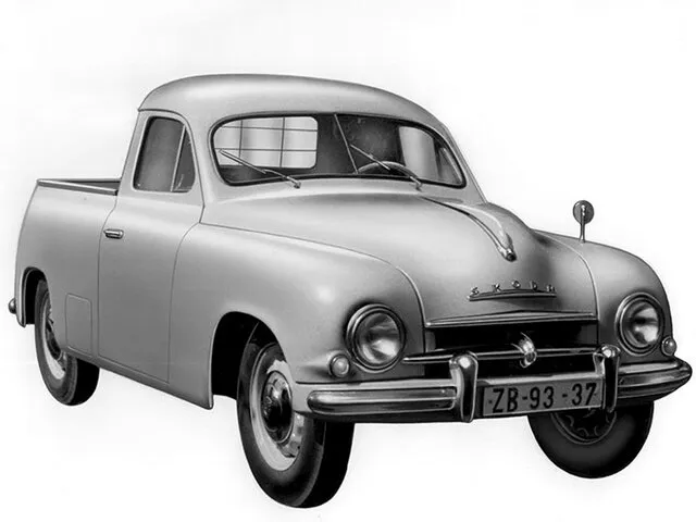 Skoda 1201 1956, пикап, 1 поколение, 980 (01.1956 - 12.1961)