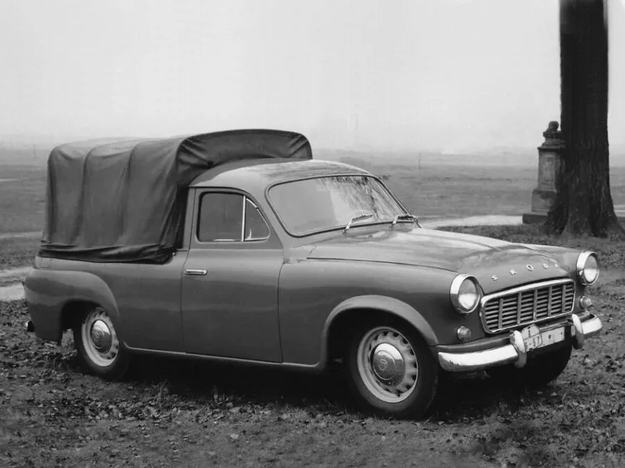 Skoda 1202 1963, пикап, 1 поколение, 981 (03.1963 - 11.1969)