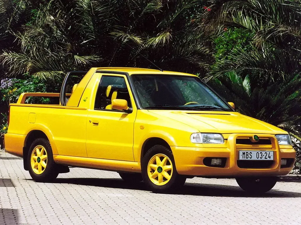Skoda Felicia 1997, пикап, 1 поколение, 796 (06.1997 - 08.2000)