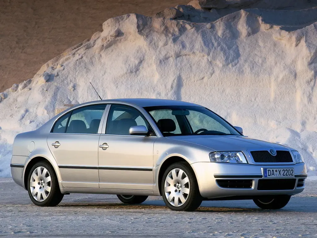 Skoda Superb 2001, седан, 1 поколение, 3U (09.2001 - 07.2006)