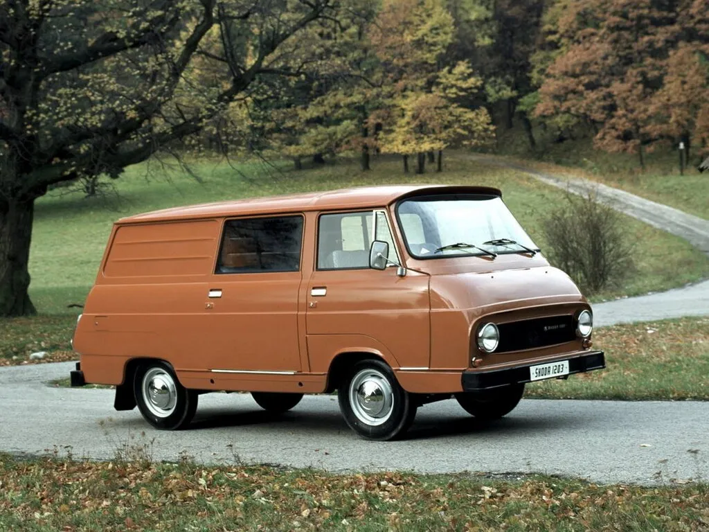 Skoda 1203 1968, цельнометаллический фургон, 1 поколение, 997 (03.1968 - 11.1981)