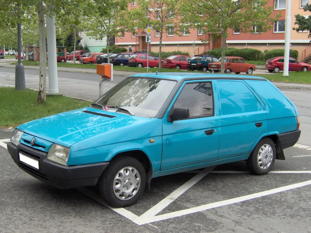 Skoda Forman 1990, цельнометаллический фургон, 1 поколение, 785 (03.1990 - 02.1995)