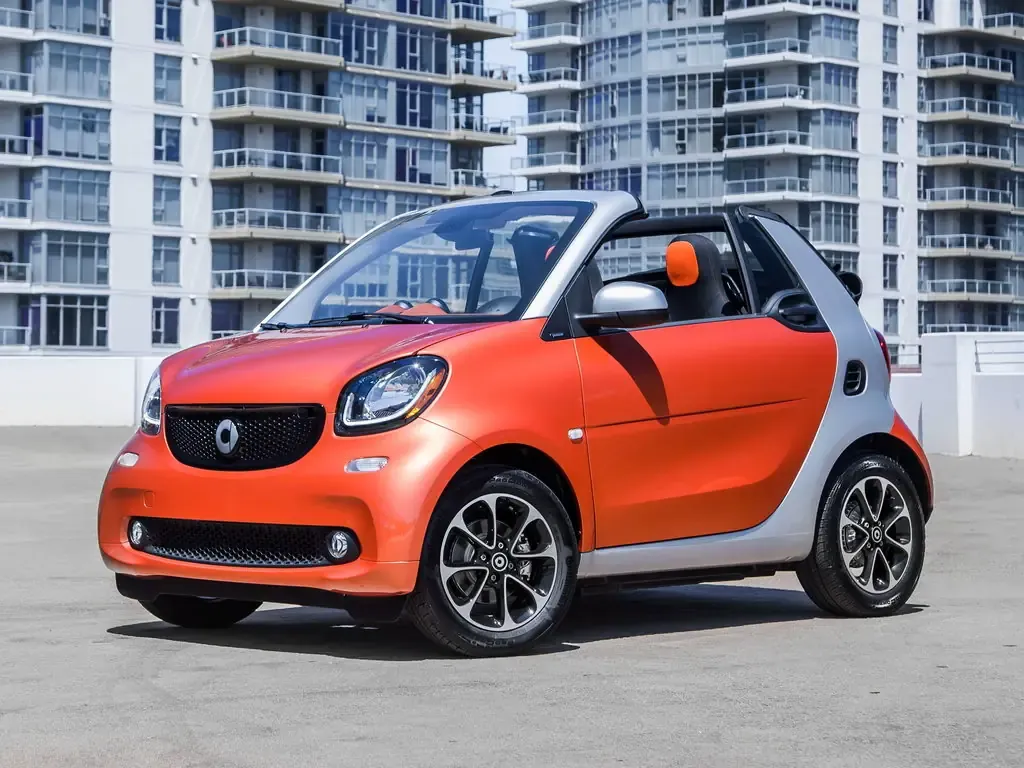 Smart Fortwo 2014, открытый кузов, 3 поколение (06.2014 - н.в.)