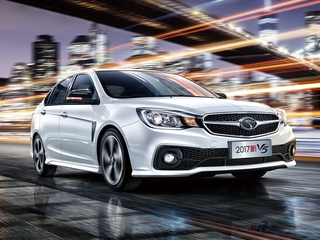 Soueast V5 2-й рестайлинг 2017, седан, 1 поколение (04.2017 - 12.2020)