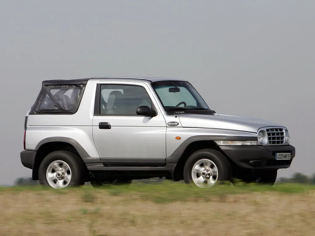 SsangYong Korando 1996, джип/suv 3 дв., 2 поколение (01.1996 - 01.2006)