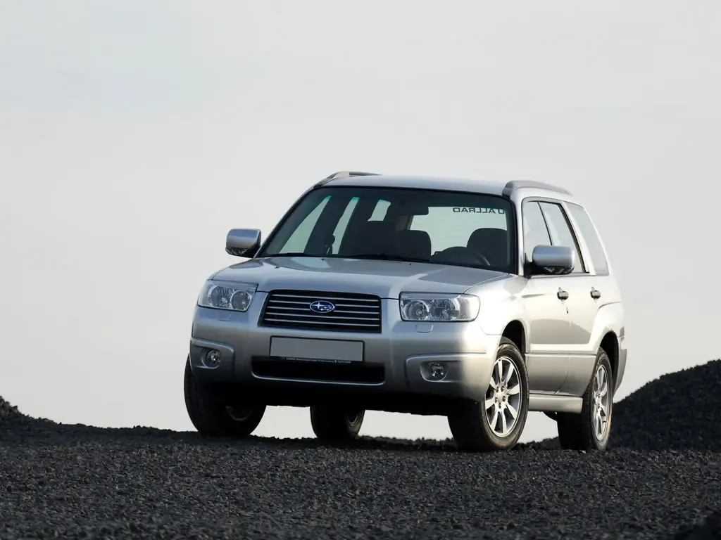 Subaru Forester рестайлинг 2005, джип/suv 5 дв., 2 поколение, SG/S11 (09.2005 - 02.2008)