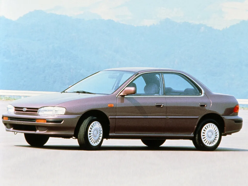 Subaru Impreza 1992, седан, 1 поколение, GC (10.1992 - 07.1996)