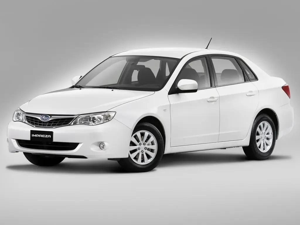 Subaru Impreza 2007, седан, 3 поколение, GE,GV/G12/G22 (04.2007 - 06.2012)