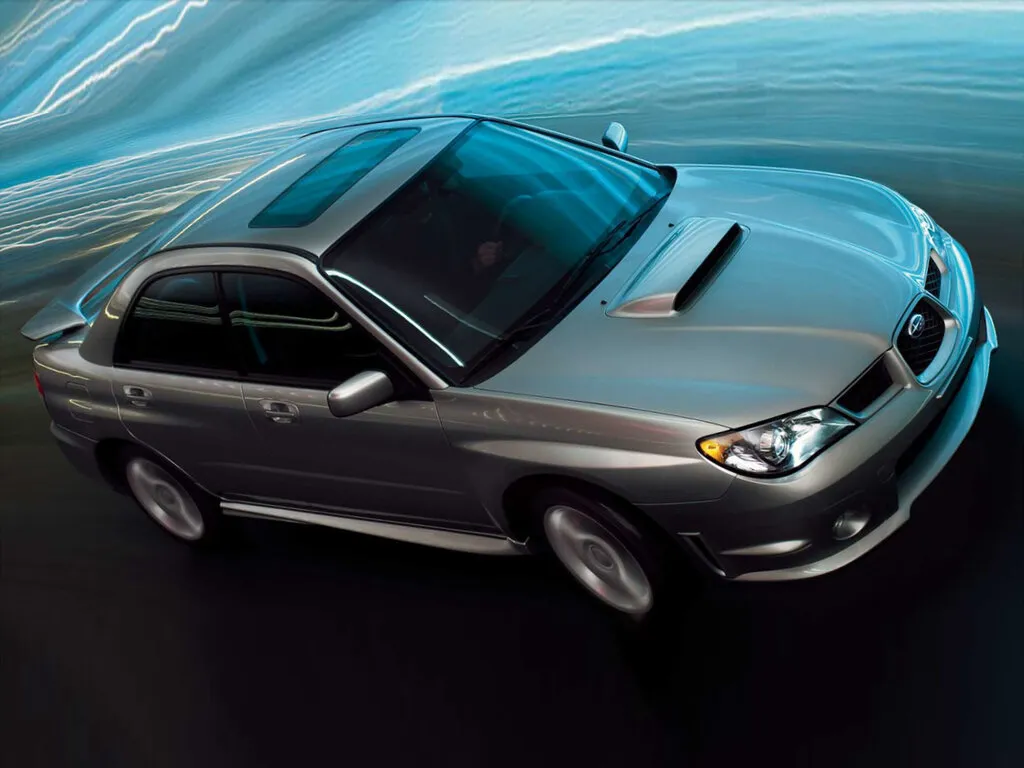 Subaru Impreza 2-й рестайлинг 2005, седан, 2 поколение, GD (07.2005 - 07.2007)