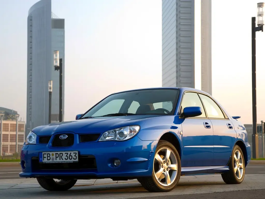 Subaru Impreza 2-й рестайлинг 2005, седан, 2 поколение, GD/G11 (06.2005 - 08.2007)