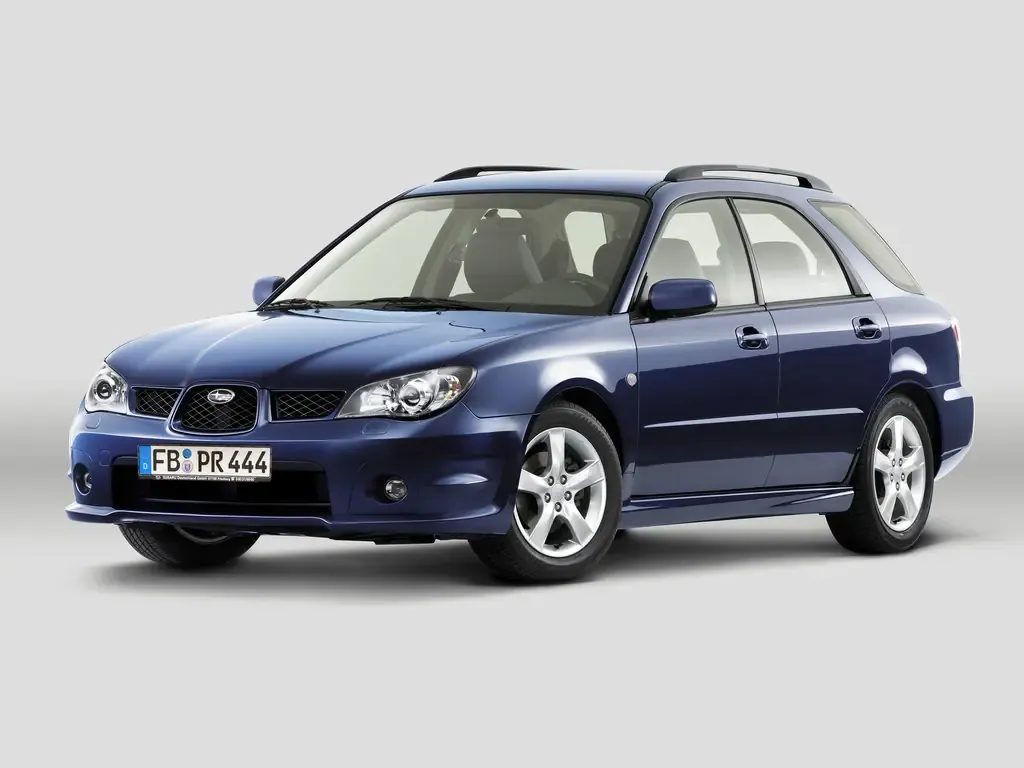Subaru Impreza 2-й рестайлинг 2005, универсал, 2 поколение, GG/G11 (06.2005 - 08.2007)
