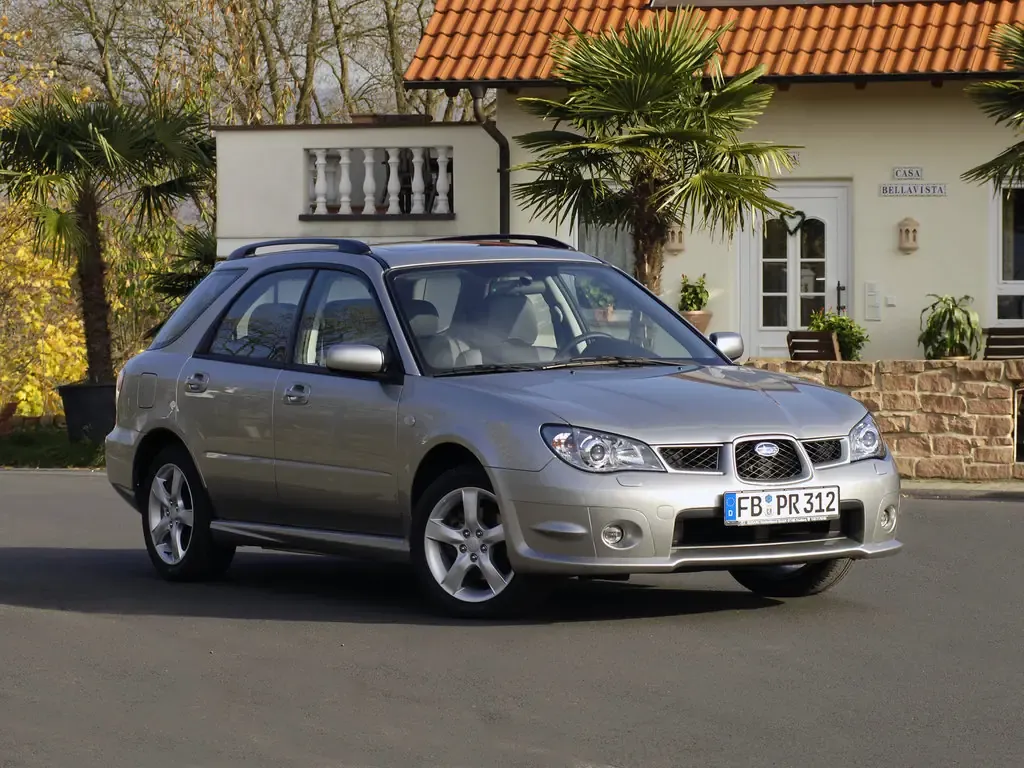 Subaru Impreza 2-й рестайлинг 2005, универсал, 2 поколение, GG/G11 (06.2005 - 08.2007)
