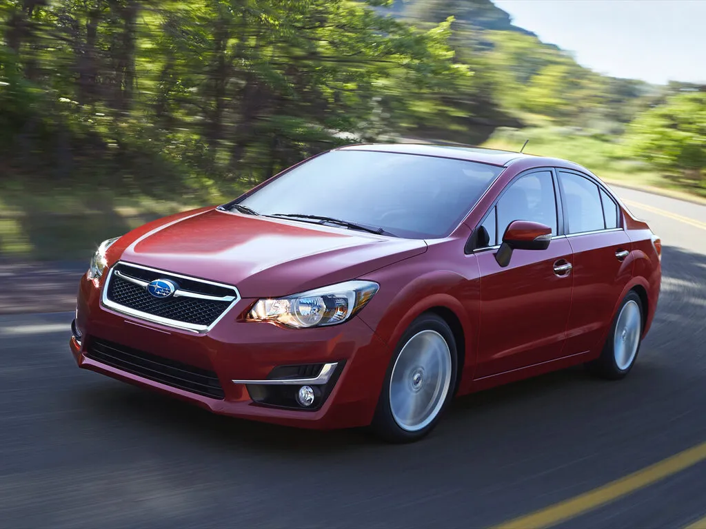 Subaru Impreza рестайлинг 2014, седан, 4 поколение, GJ (11.2014 - 10.2016)
