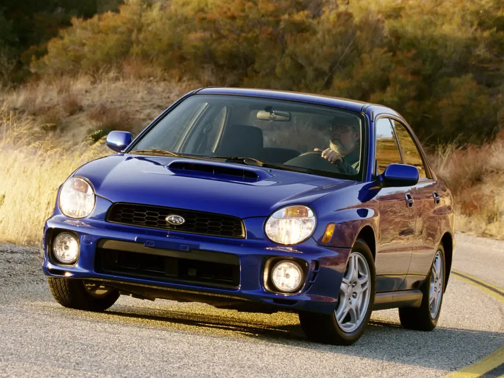 Subaru Impreza WRX 2000, седан, 2 поколение, GD/G11 (04.2000 - 10.2002)