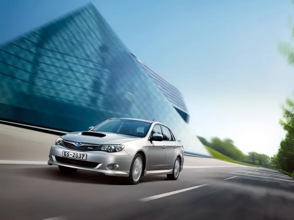 Subaru Impreza WRX 2007, седан, 3 поколение, GE,GV/G12/G22 (09.2007 - 04.2011)