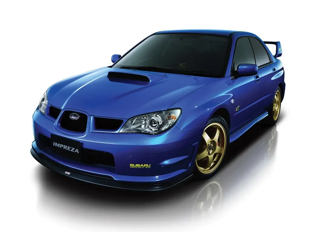 Subaru Impreza WRX 2-й рестайлинг 2005, седан, 2 поколение, GD/G11 (06.2005 - 06.2007)