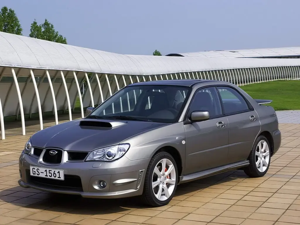 Subaru Impreza WRX 2-й рестайлинг 2005, седан, 2 поколение, GD/G11 (06.2005 - 09.2007)