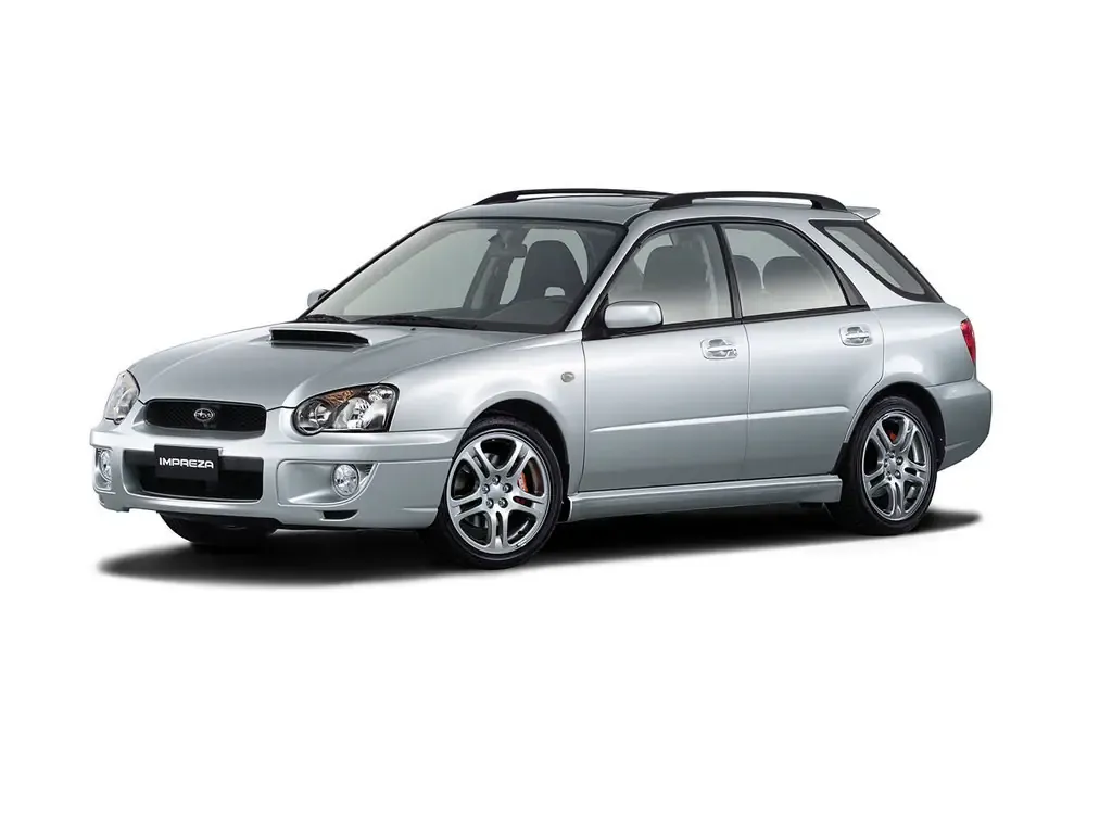 Subaru Impreza WRX рестайлинг 2002, универсал, 2 поколение, GG/G11 (11.2002 - 05.2005)