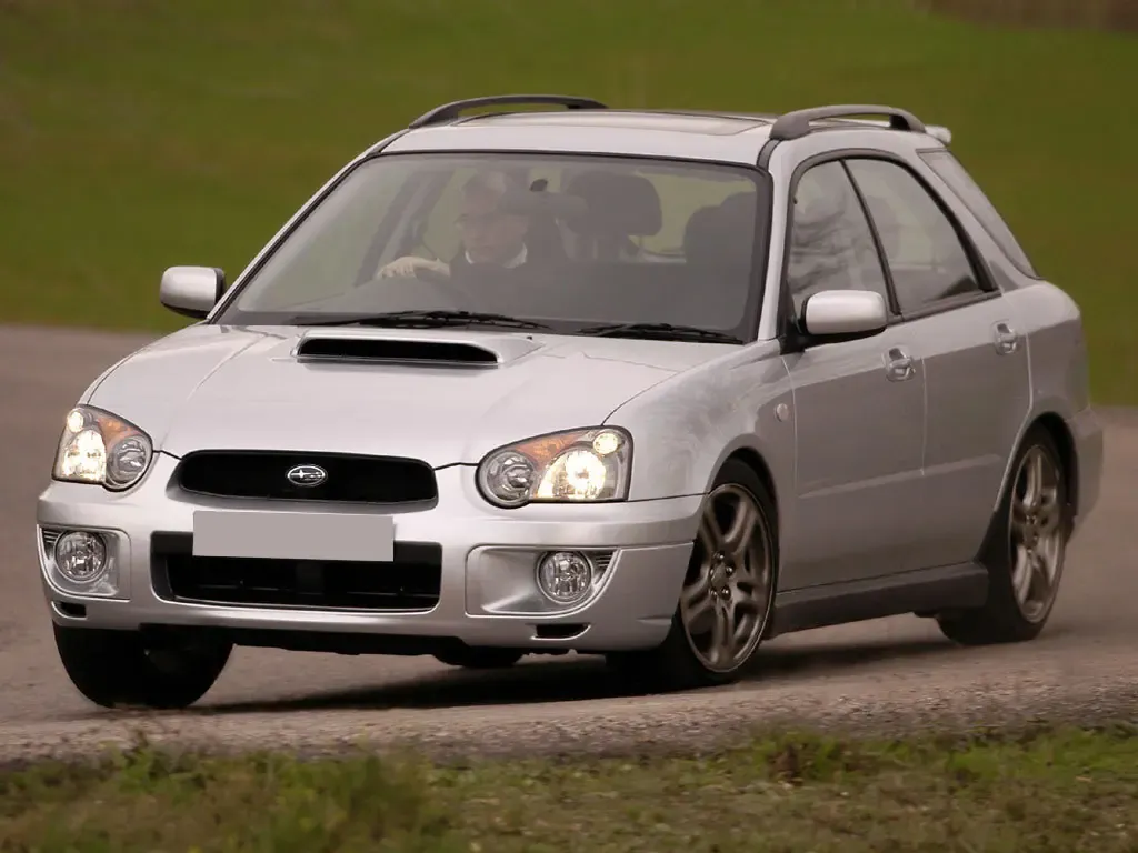 Subaru Impreza WRX рестайлинг 2002, универсал, 2 поколение, GG/G11 (11.2002 - 05.2005)
