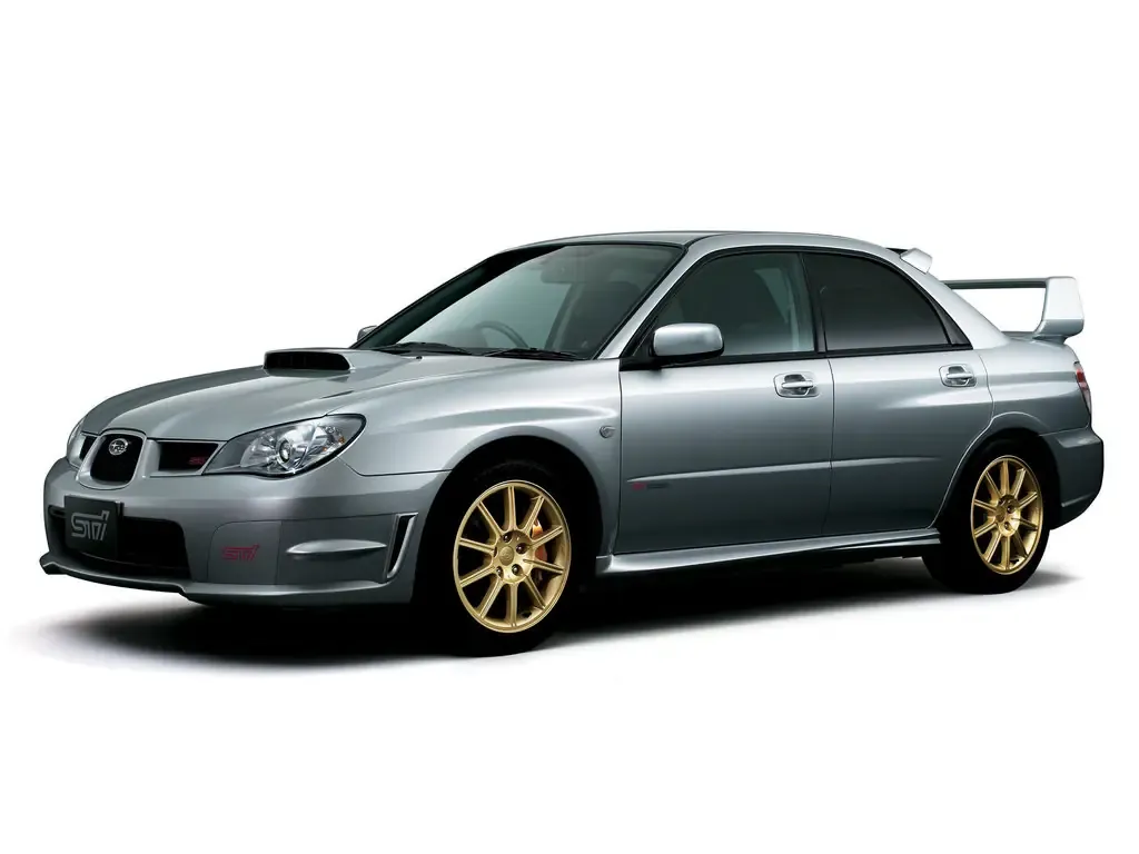 Subaru Impreza WRX STI 2-й рестайлинг 2005, седан, 2 поколение, GD/G11 (06.2005 - 06.2007)