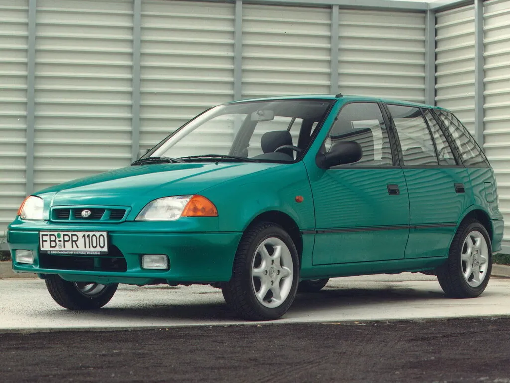 Subaru Justy рестайлинг 1997, хэтчбек 5 дв., 2 поколение, JMA/MS (09.1997 - 11.2003)