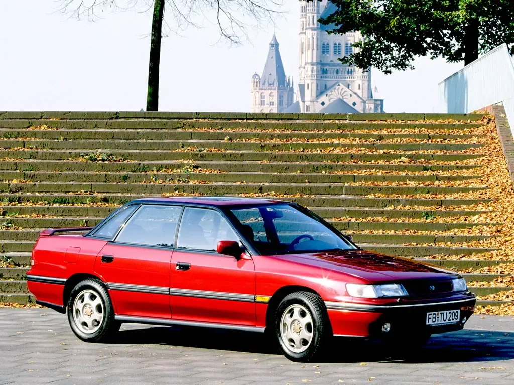Subaru Legacy рестайлинг 1991, седан, 1 поколение, BC/B10 (06.1991 - 07.1994)