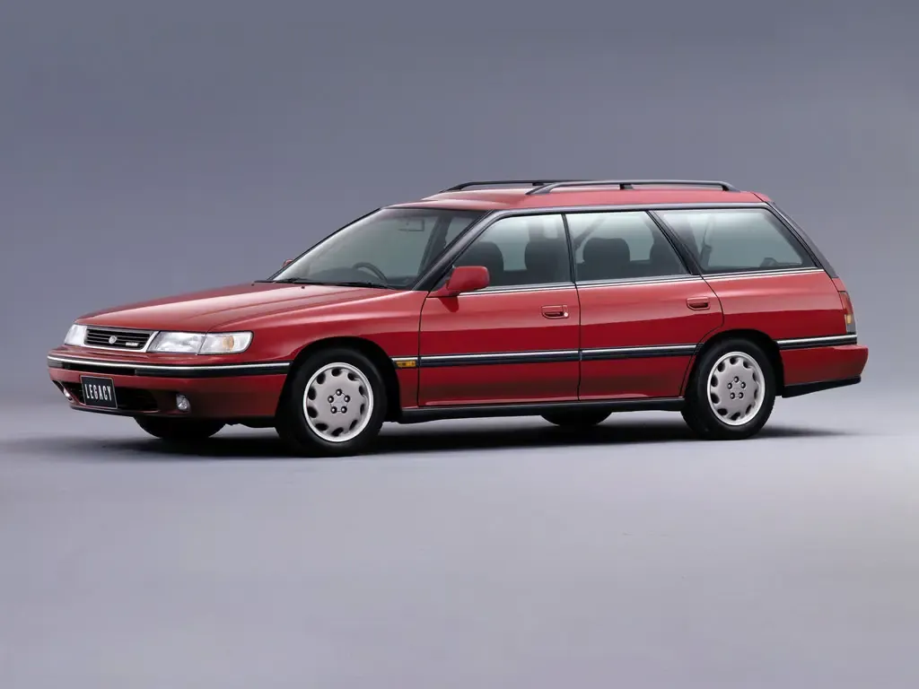 Subaru Legacy рестайлинг 1991, универсал, 1 поколение, BJ,BF/B10 (06.1991 - 09.1993)