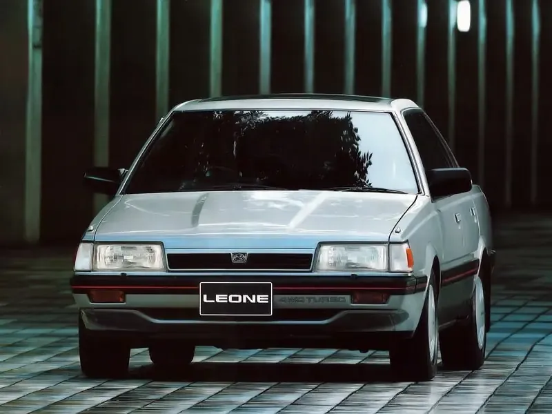 Subaru Leone рестайлинг 1986, седан, 3 поколение, AC,AA/A10 (11.1986 - 10.1992)