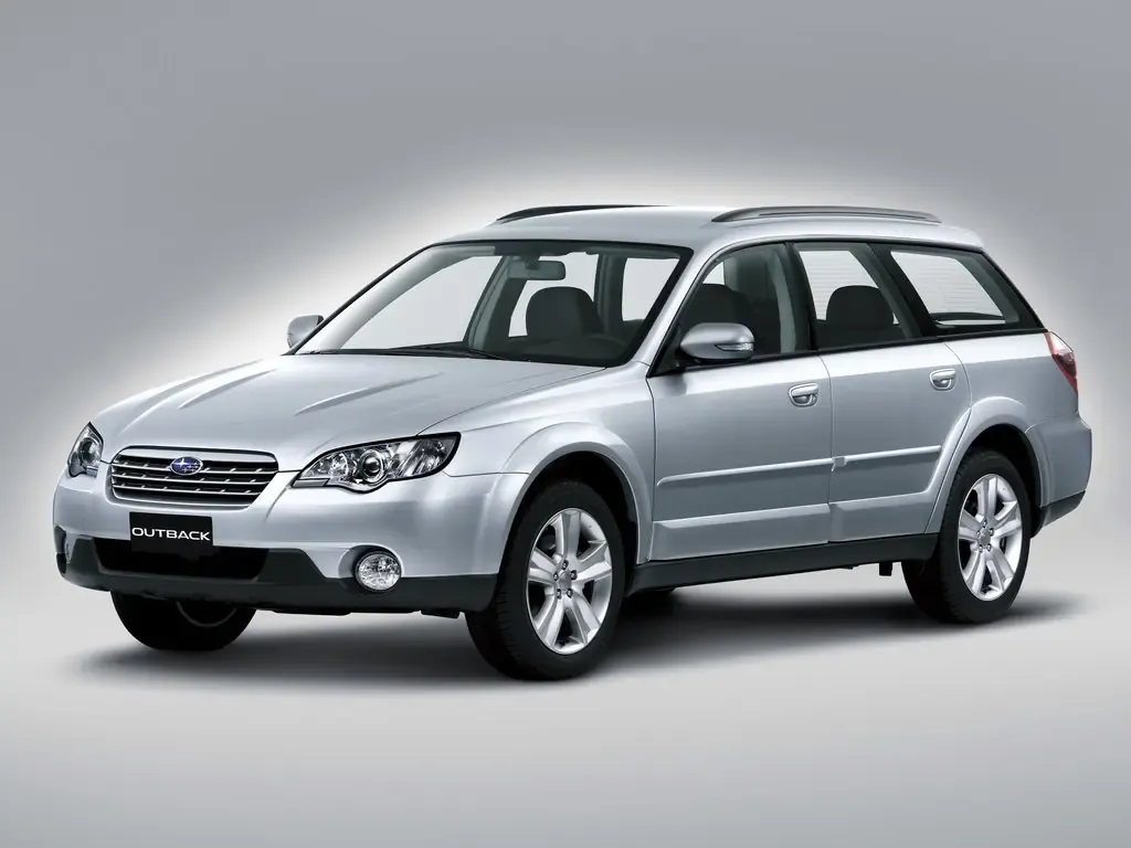 Subaru Outback рестайлинг 2006, универсал, 3 поколение, BP (05.2006 - 09.2009)