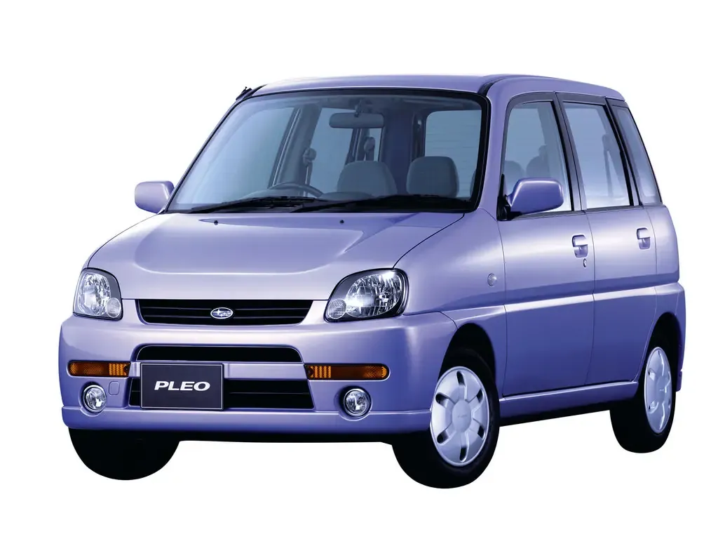 Subaru Pleo 2-й рестайлинг 2002, хэтчбек 5 дв., 1 поколение, RA,RV/R13 (10.2002 - 03.2010)