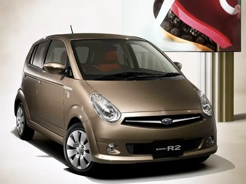 Subaru R2 2-й рестайлинг 2005, хэтчбек 5 дв., 1 поколение, RC/R14 (11.2005 - 03.2010)