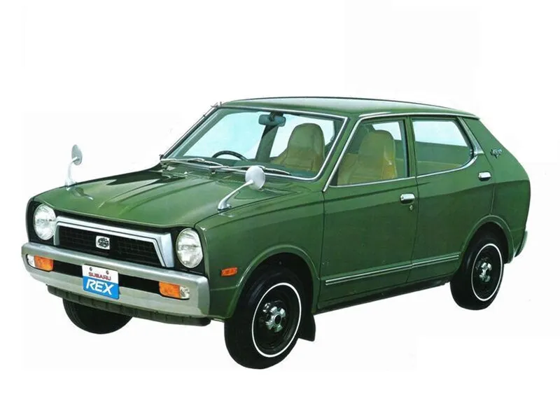 Subaru Rex рестайлинг 1973, седан, 1 поколение (10.1973 - 08.1974)