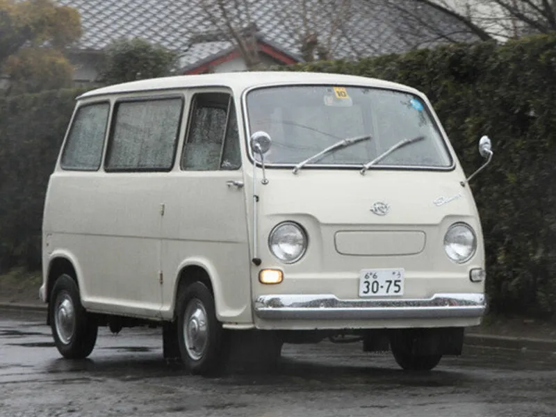 Subaru Sambar 1966, минивэн, 2 поколение (01.1966 - 01.1970)