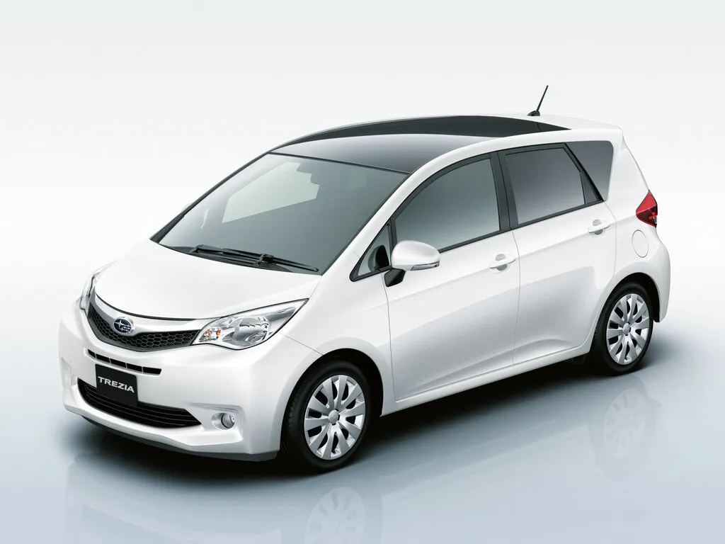 Subaru Trezia 2010, хэтчбек 5 дв., 1 поколение, NCP120 (11.2010 - 04.2014)