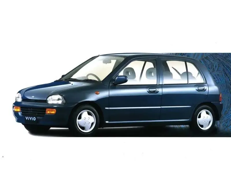 Subaru Vivio 1992, хэтчбек 5 дв., 1 поколение, KK,KW/R12/R13 (03.1992 - 09.1998)