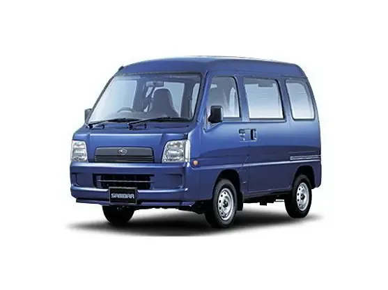 Subaru Sambar рестайлинг 2002, цельнометаллический фургон, 6 поколение, TT,TV,TW/T12 (09.2002 - 10.2005)