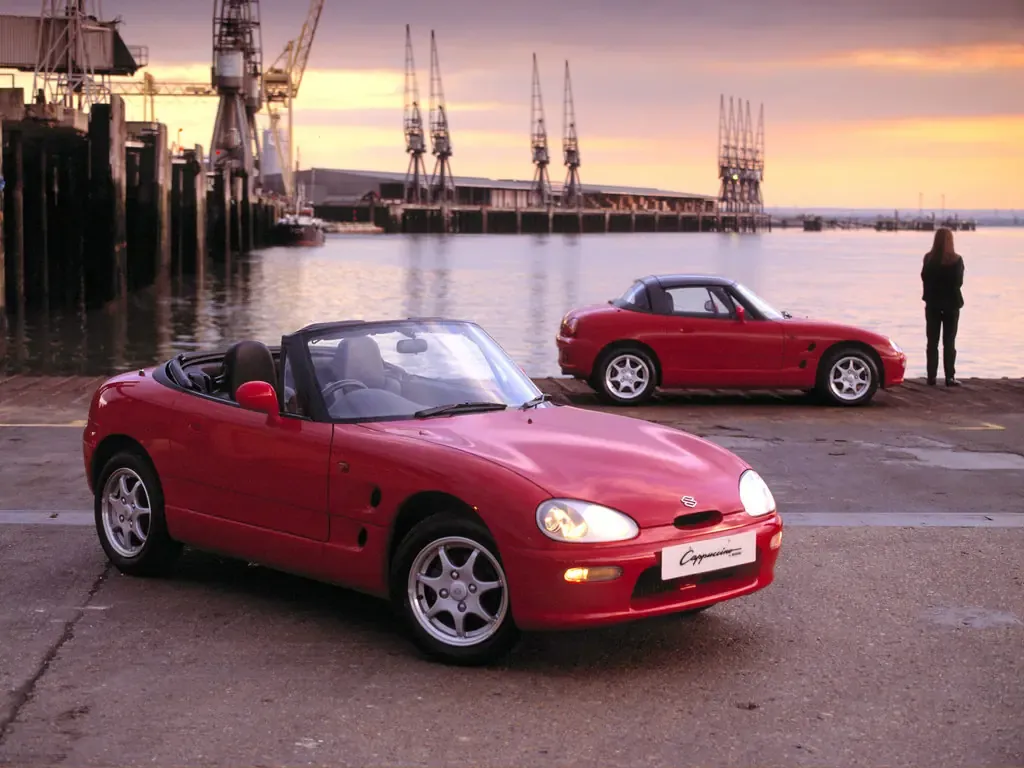 Suzuki Cappuccino 1991, открытый кузов, 1 поколение (10.1991 - 12.1997)