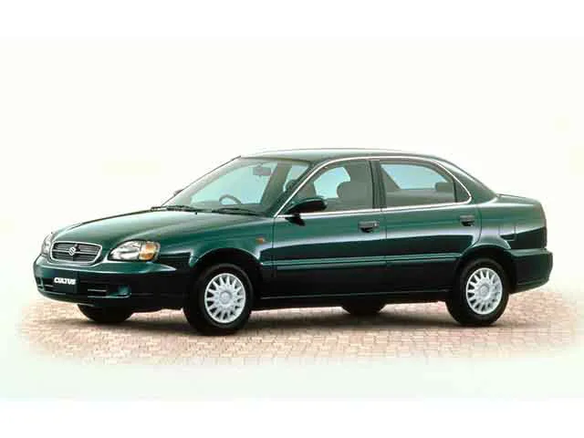 Suzuki Cultus рестайлинг 1998, седан, 3 поколение (05.1998 - 10.2001)