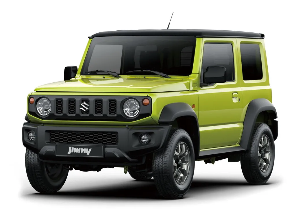 Suzuki Jimny 2018, джип/suv 3 дв., 4 поколение, JB64 (06.2018 - 07.2020)