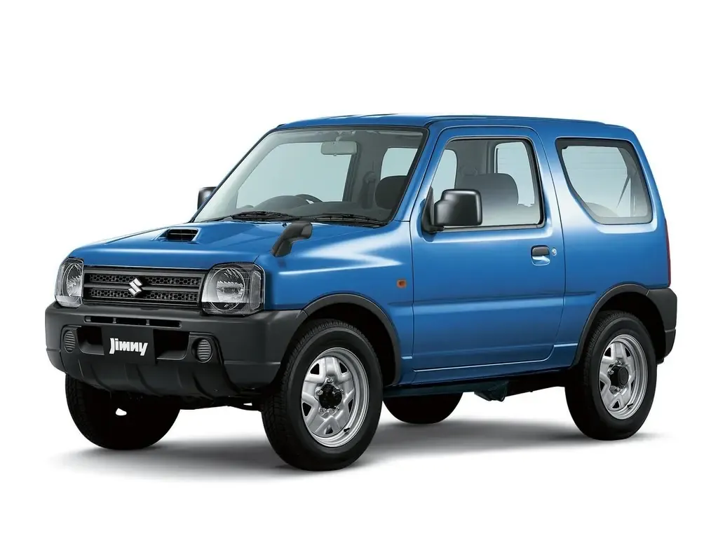 Suzuki Jimny рестайлинг 2002, джип/suv 3 дв., 3 поколение, JB23 (01.2002 - 04.2012)