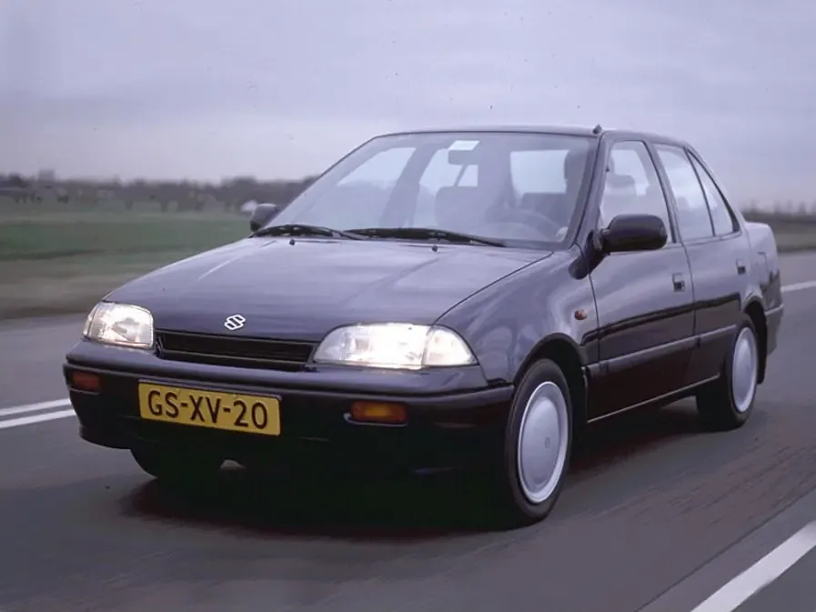 Suzuki Swift 1989, седан, 2 поколение (01.1989 - 02.1995)