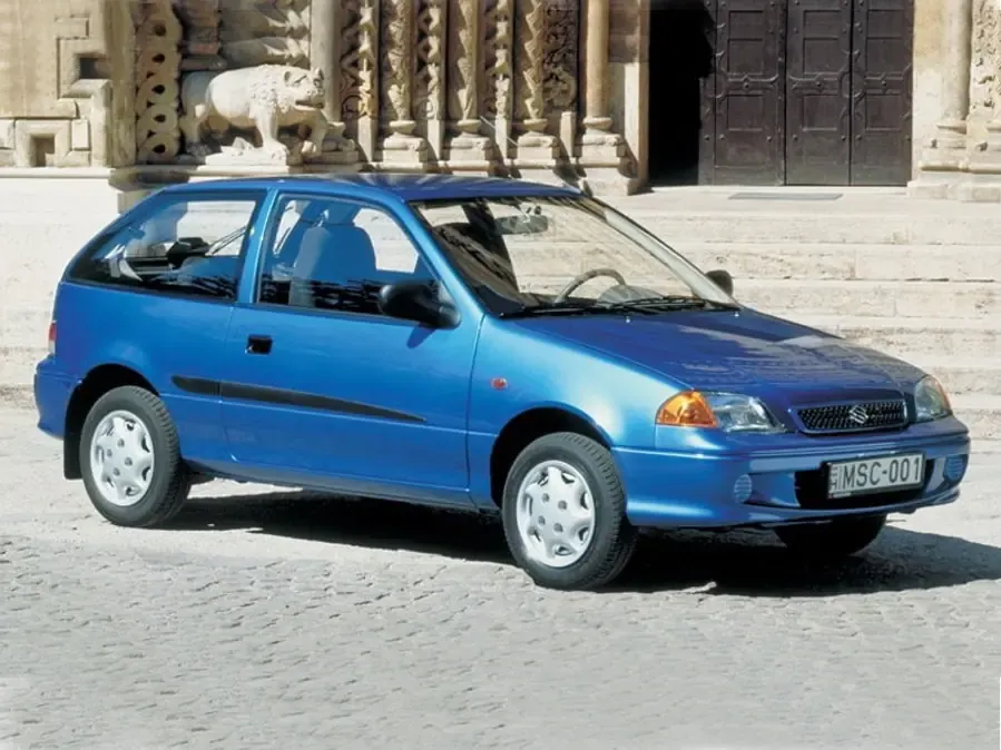Suzuki Swift 2-й рестайлинг 2000, хэтчбек 3 дв., 2 поколение (03.2000 - 02.2004)
