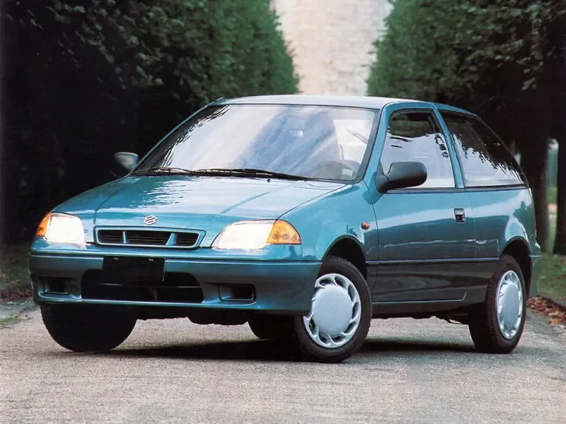 Suzuki Swift рестайлинг 1995, хэтчбек 3 дв., 2 поколение (03.1995 - 02.2000)