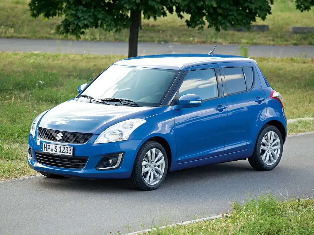 Suzuki Swift рестайлинг 2013, хэтчбек 5 дв., 4 поколение, AZG (10.2013 - 05.2018)
