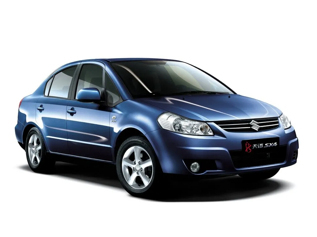Suzuki SX4 2006, седан, 1 поколение (11.2006 - 03.2011)