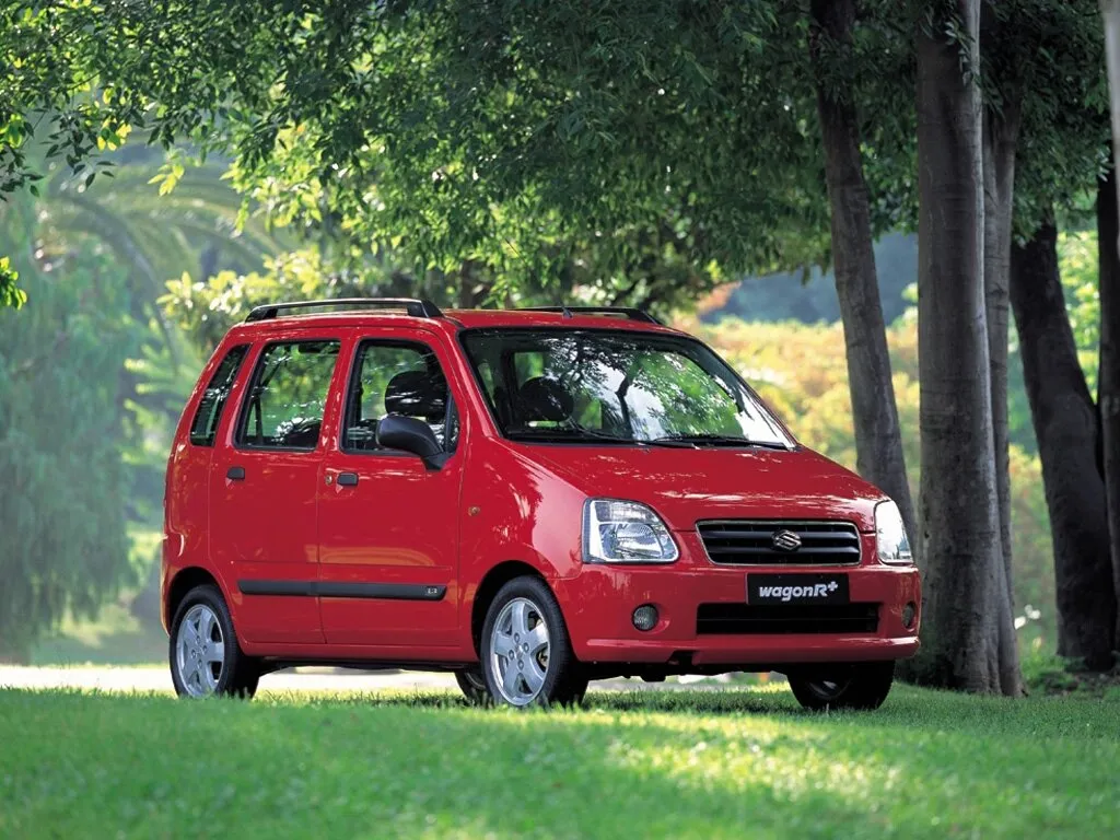 Suzuki Wagon R Plus рестайлинг 2003, хэтчбек 5 дв., 2 поколение (03.2003 - 01.2008)
