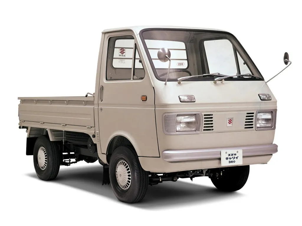 Suzuki Carry Truck 1969, бортовой грузовик, 4 поколение (07.1969 - 04.1972)