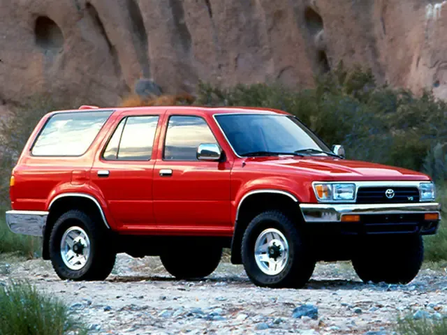 Toyota 4Runner рестайлинг 1992, джип/suv 5 дв., 2 поколение, N120, N130 (09.1992 - 10.1995)