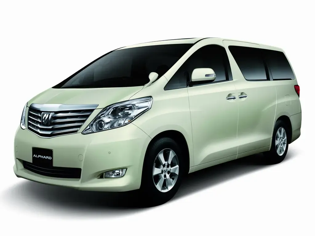 Toyota Alphard 2008, минивэн, 2 поколение, H20 (05.2008 - 10.2011)